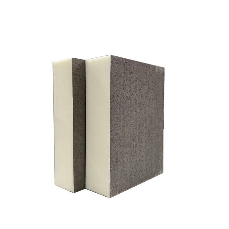 UNT 15-80 mm Double-sided Cement Glass Fiber Cloth Roof And Wall Insulation Board